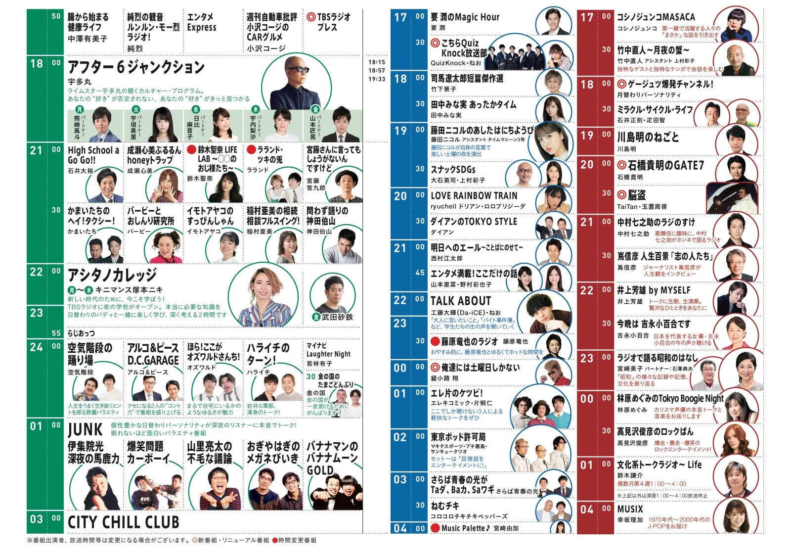 「TBSラジオプレス」2022年10・11・12月号の掲載内容（PDFで全ページ公開中） | トピックス | TBSラジオ FM90.5 ...