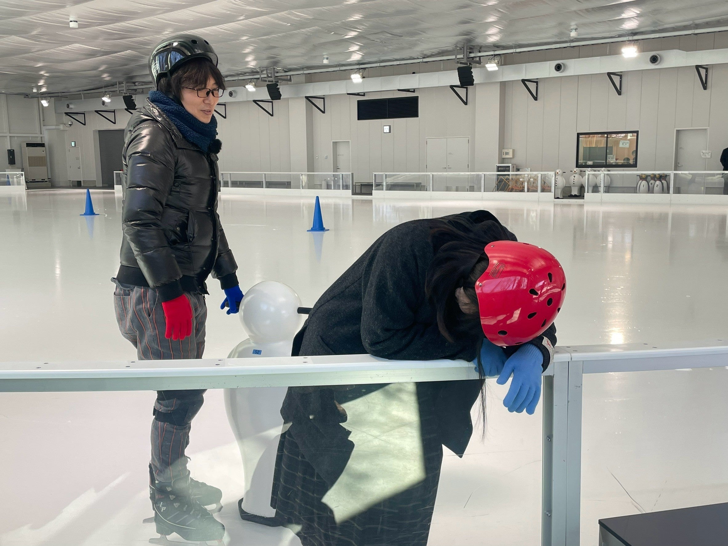 浅田真央さんプロデュース「MAO RINK」でご本人と遭遇！土屋＆つる子大