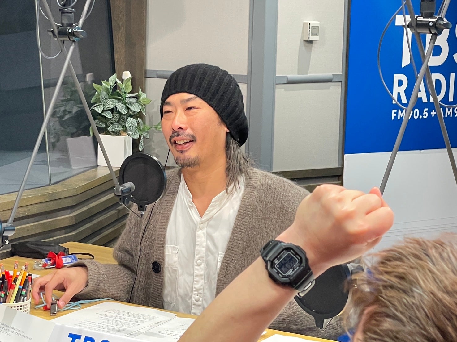 今日の代打はパンサー菅良太郎さん！スタジオには菅悪太郎さんも 