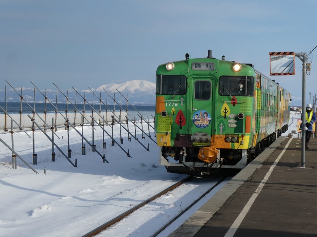 今年は流氷が豊作!!観光列車「流氷物語号」があなたの最高の旅を演出