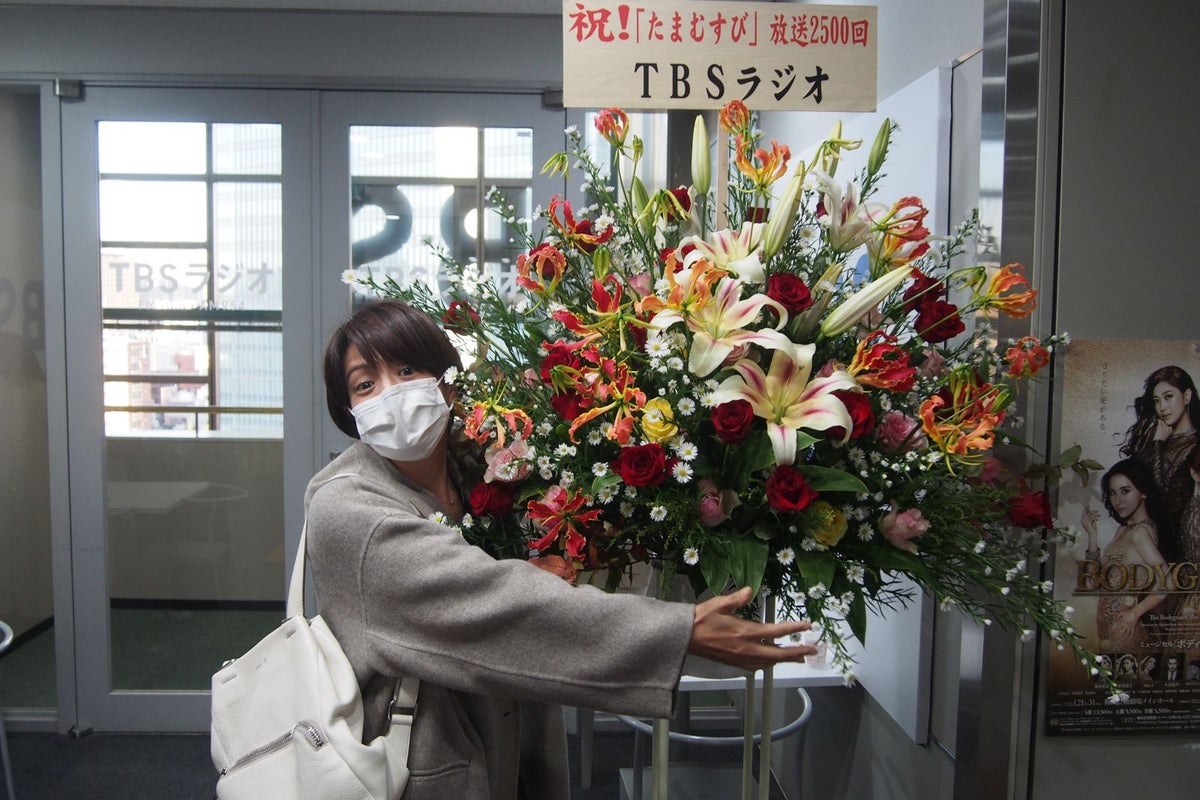 祝！ ２５００回！ 赤江珠緒「自分で自分を褒めていかなきゃね