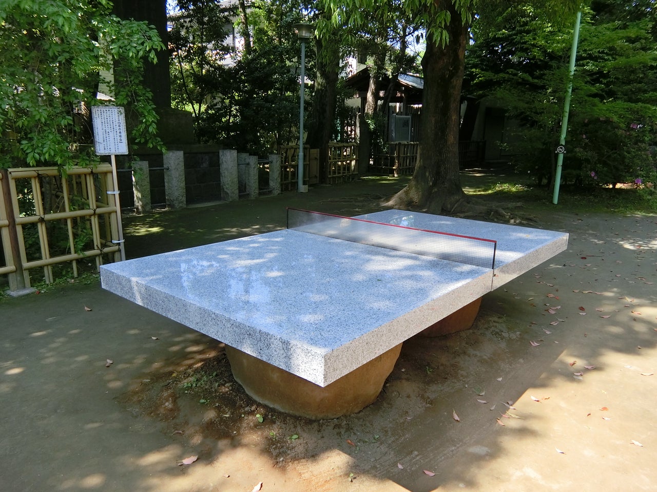 東京都大田区の神社にあるアーティスティックな卓球台 | TBSラジオ