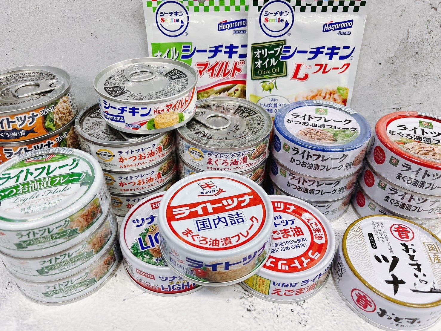 ツナ缶の原材料、マグロ以外に「カツオ」や「ブリ」もあるって知ってた