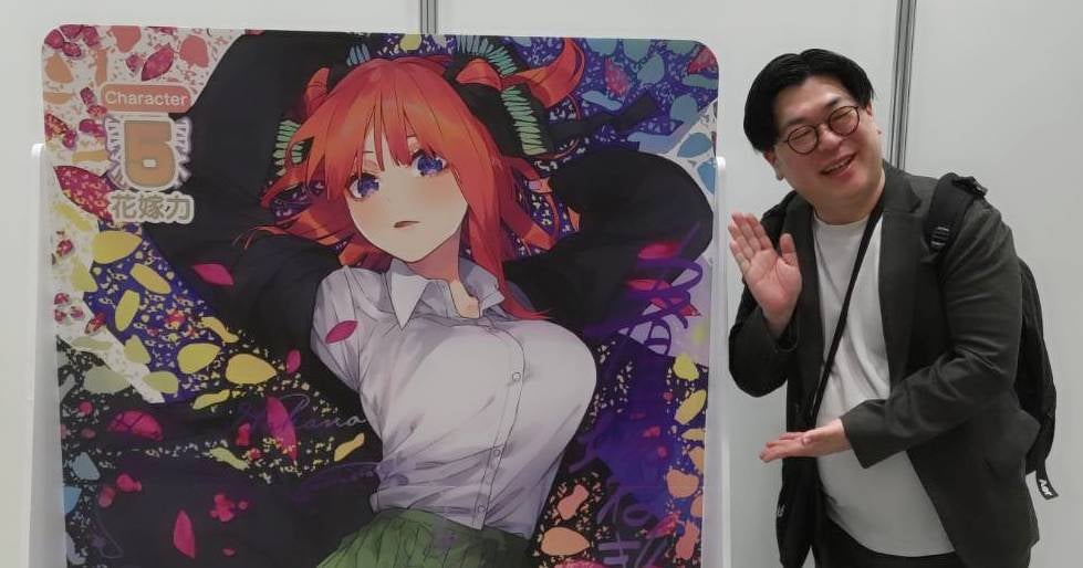 ワンフェス2025夏　アズールレーン　天城ちゃん　花嫁 アズールレーン』愛宕の原型や、『デレマス』神崎蘭子の彩色見本を展示