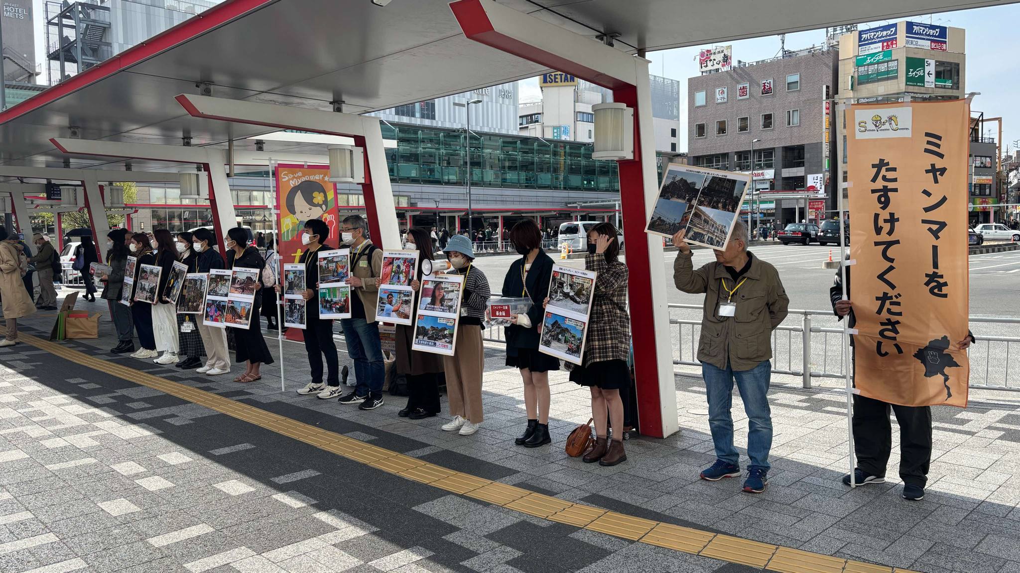 3月の大地震後のミャンマーの現状や支援について、在日ミャンマー人が