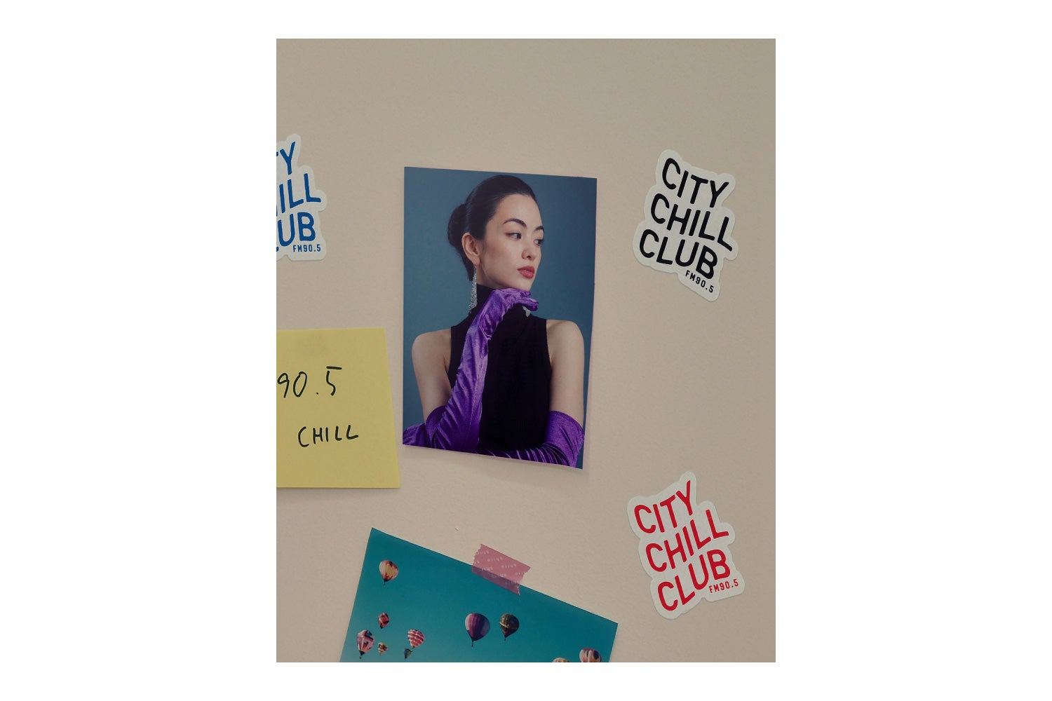 CITY CHILL CLUB」6月4日（水）のプレイリスト / サイン入りステッカー