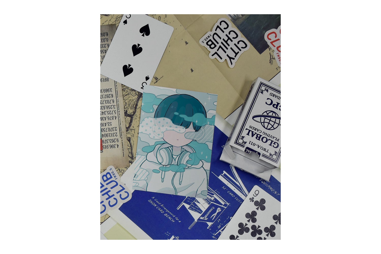 CITY CHILL CLUB」9月3日（水）のプレイリスト/ サイン入りステッカー