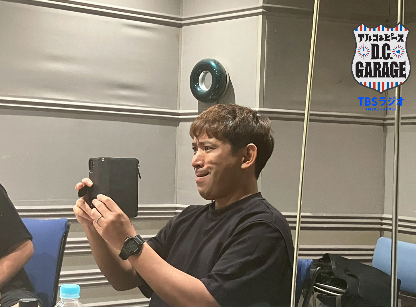 TBSラジオアルコ&ピースD.C.GARAGE ネイビー スウェットシャツ お知らせ】 アルコ&ピース D.C.GARAGE 番組グッズ『スウェット＆T