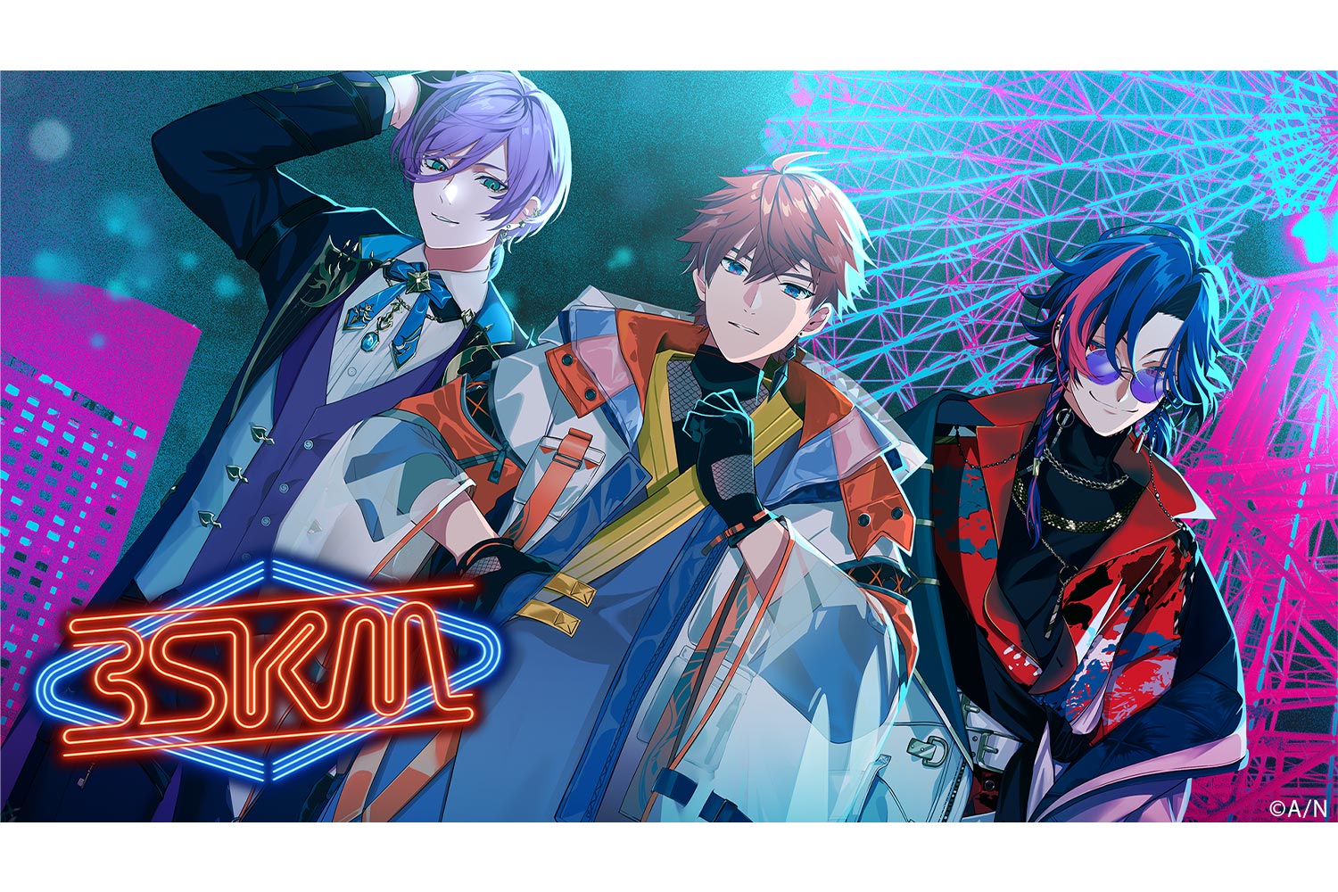 にじさんじ所属VTuber「3SKM」が初めてのラジオ出演で初の冠番組