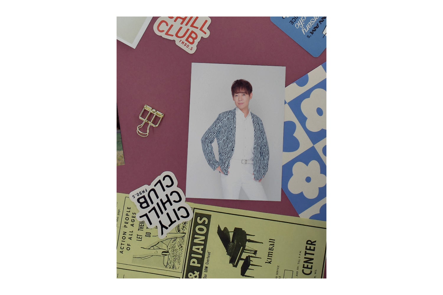 CITY CHILL CLUB」12月1日（月）のプレイリスト/ サイン入りステッカー