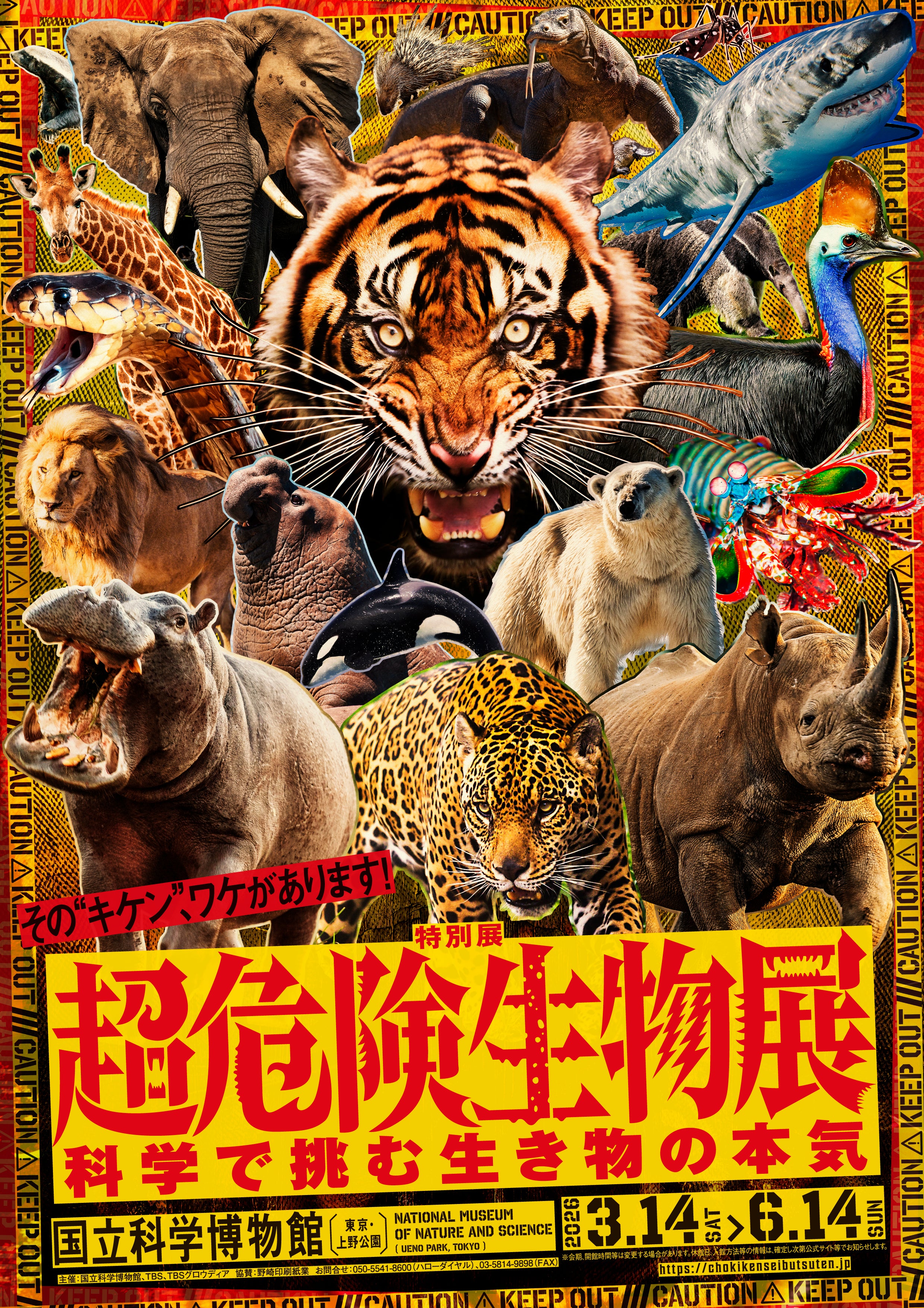 特別展「超危険生物展 科学で挑む生き物の本気」 | TBSラジオ ときめく