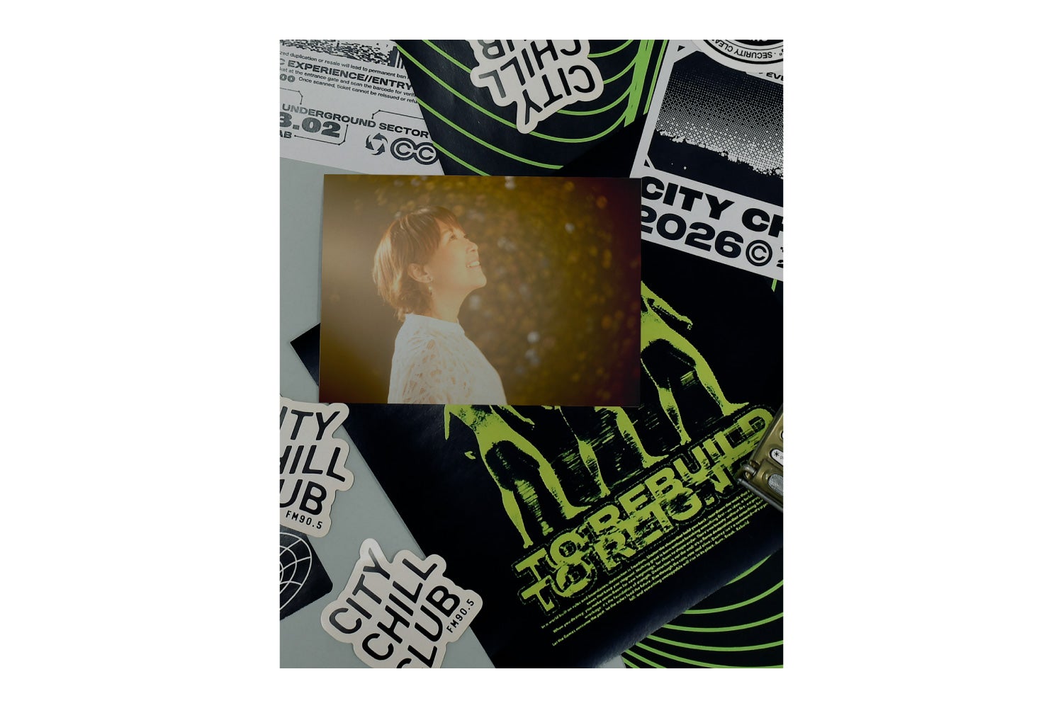 CITY CHILL CLUB」3月2日（月）のプレイリスト / サイン入りステッカー