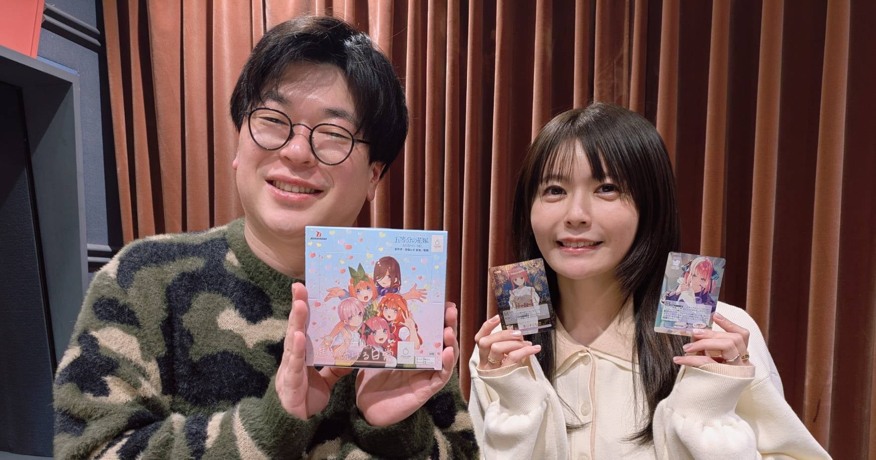 3月8日、3月15日は『五等分の花嫁＊』中野二乃役・竹達彩奈さんが登場