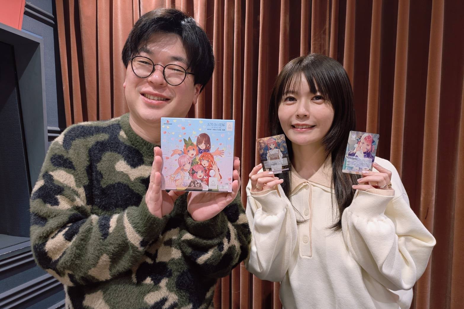 ヴァイス　五等分の花嫁　君と進む先　中野二乃　竹達彩奈　サイン　sp 1月1日、8日は「五等分の花嫁」中野二乃役・竹達彩奈さんが登場! | TBS