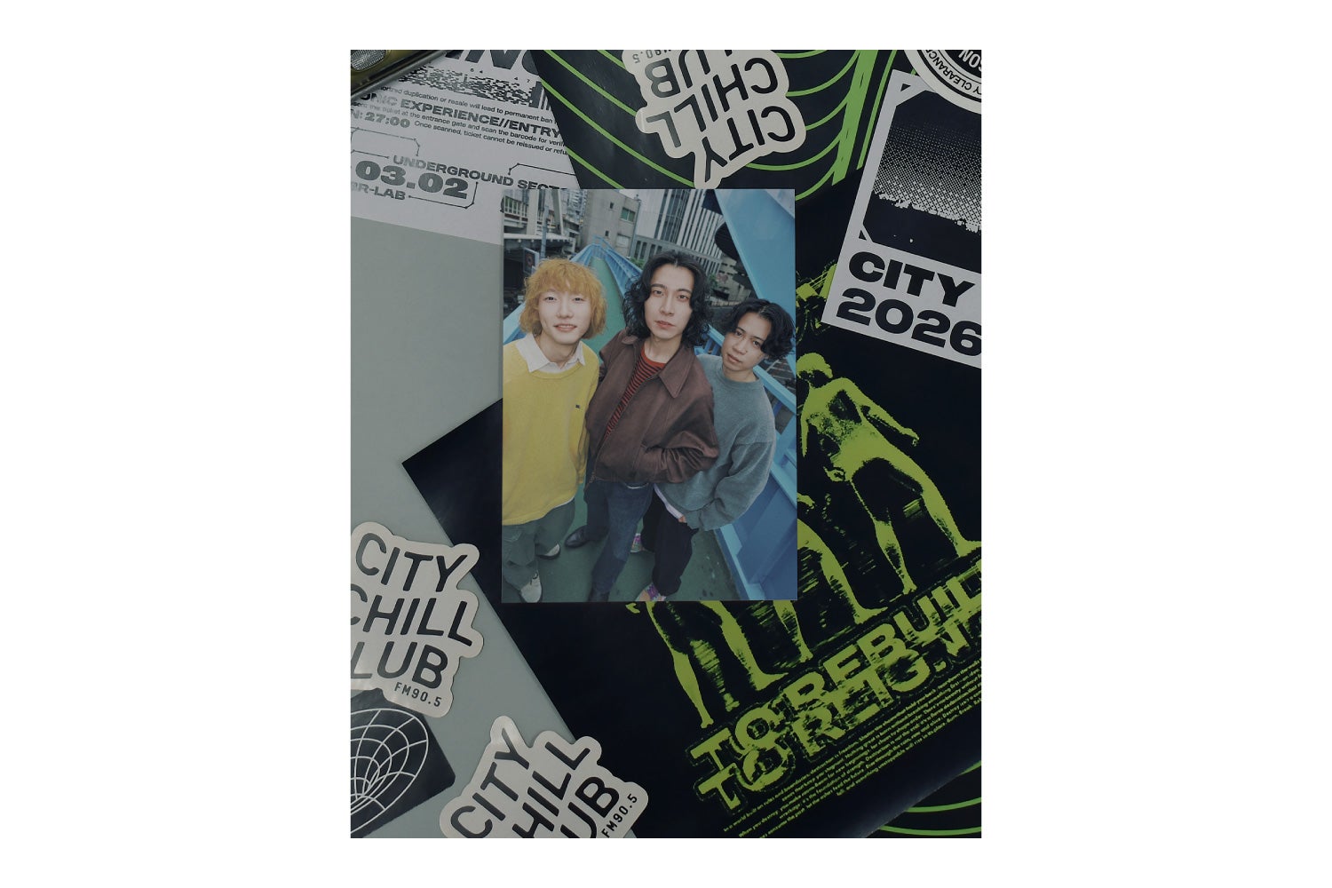 CITY CHILL CLUB」3月17日（火）のプレイリスト / サイン入り
