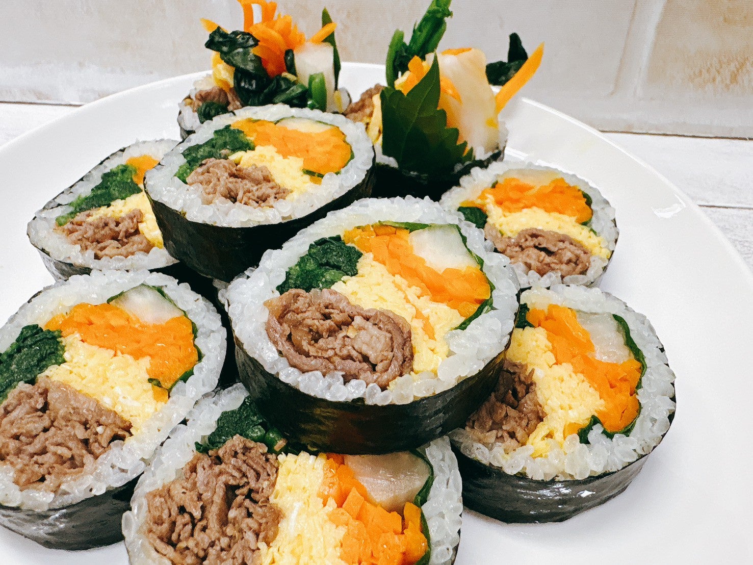 韓国の海苔巻き「キムパ」は少し特別な日のごちそうなんです【韓国料理
