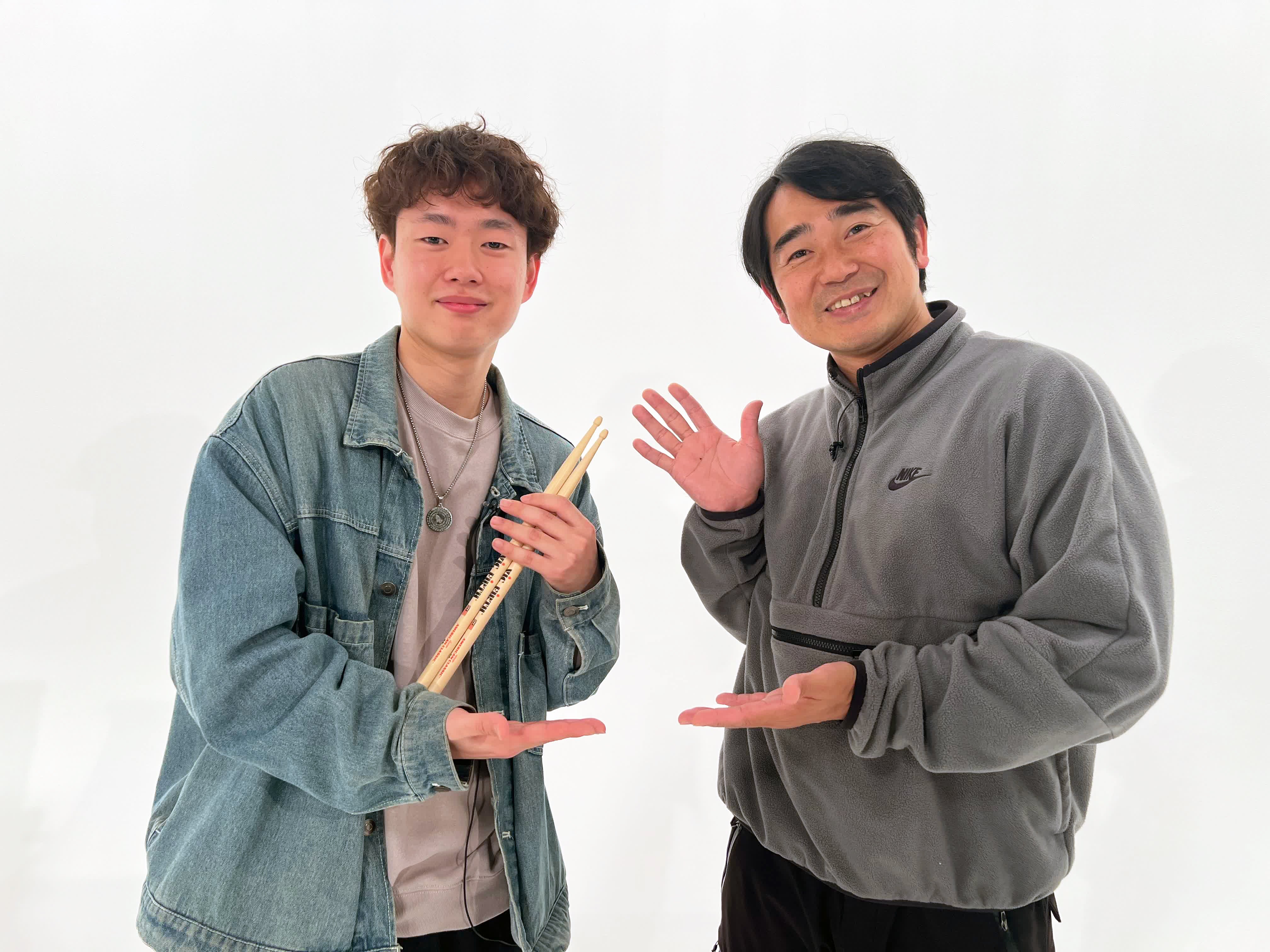 佐藤 夢は世界で名を轟かすサポートドラマーになること！ゲストはドラマーの