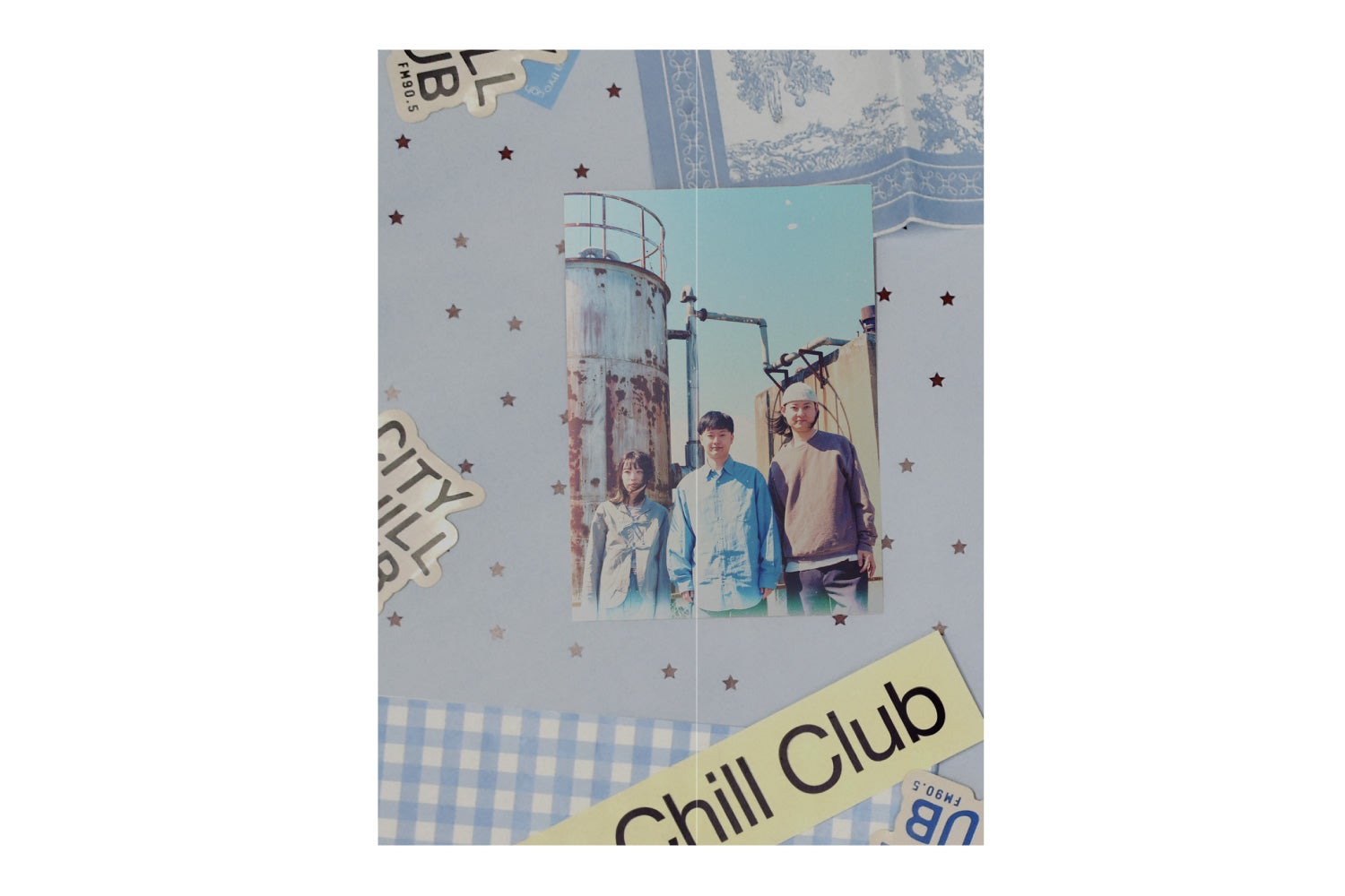 CITY CHILL CLUB」7月7日（火）のプレイリスト/ サイン入りステッカー