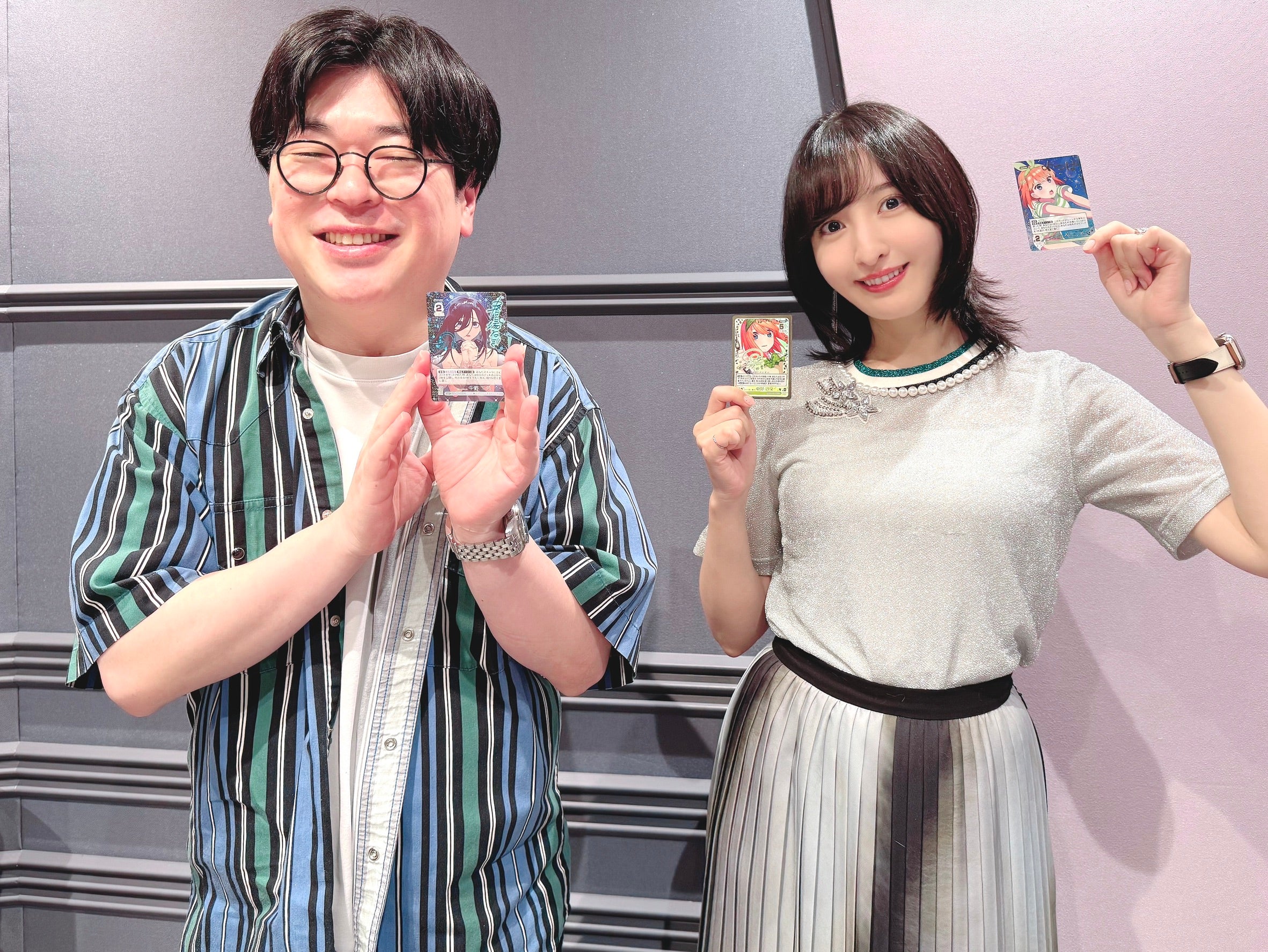 7月26日、8月2日は『五等分の花嫁＊』中野四葉役・佐倉綾音さんが登場